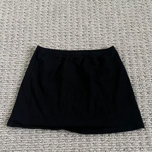 brandy melville black mini skirt
